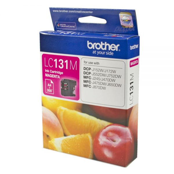 Genuine Brother LC-131 Magenta Ink Cartridge LC-131M