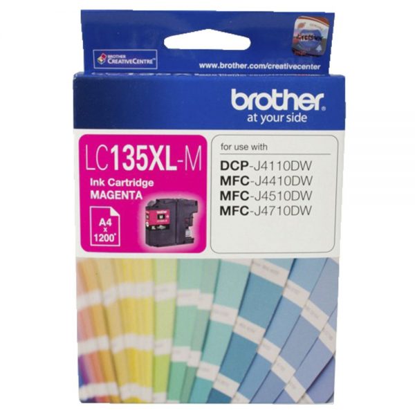 Genuine Brother LC-135XL Magenta Ink Cartridge LC-135XLM